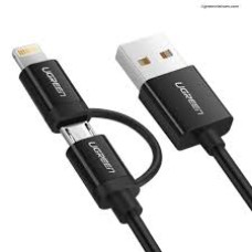 Кабель Lightning MicroUSB Ugreen US178