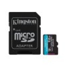 Карта памяти, Kingston, SDCG4/512GB, MicroSDXC 512GB, Canvas Go Plus, A2, U3, V30, с адаптером SD