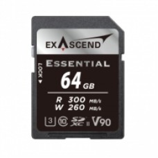 Карта памяти SD Exascend Catalyst, 64Gb, SDXC II, UHS-II (V90), R300/W280