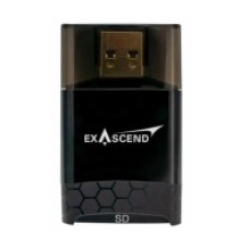 Кардридер Exascend EXCRSDU2, ready SD/SDHC/SDXC (UHS-II и UHS-I)/microSD/microSDHC, USB 3.2