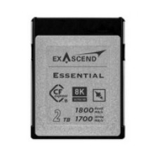 Карта памяти CFexpress Type B, 2Tb, Exascend Essential, 8K Ultra HD, PCIe3.0, R1800/W1700