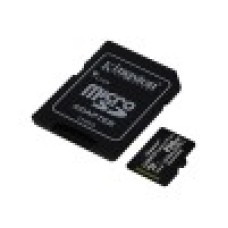Карта памяти Kingston 256GB microSDXC Canvas Select Plus 100R A1 C10 Card + Adapter, SDCS2/256GB