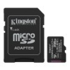 Карта памяти microSDXC 256GB, Kingston SDCS3/­256GB MemoryCard Class 10, + adapter SD