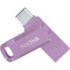 SANDISK Ultra Dual Drive Go USB Type- C, Lavender, Global, 400MB/s 128GB