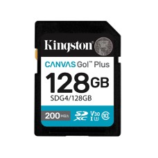 Карта памяти SD 128GB Class 10 U3 Kingston SDG4/128GB