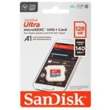 SANDISK Ultra 128GB SDXC Memory Card 140MB/s