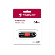 Transcend TS64GJF590K, USB Flash Drive 64GB "590" (черный)
