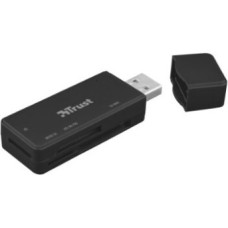 Картридер Trust NANGA 23417 USB 3.1 черный