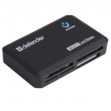 Картридер Defender Optimus черный