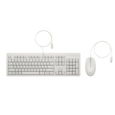 HP 225 Wired Mouse and Keyboard Combo G2 Cashmere White