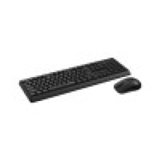 Комплект Клавиатура + Мышь, Rapoo, X1500, Беспроводная 2.4G, 1200DPI, Нано-ресивер, Тип батареи 2*AA в комплекте, Кол-во стандартных клавиш 104, Англ/Рус/Каз, Чёрный