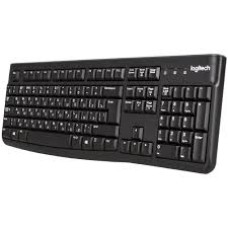 Клавиатура Logitech K120, 105 keys, EN/RU, 1,5 m, USB, Черный