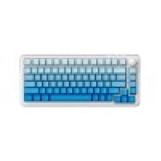 Клавиатура, Ajazz, AK820/MAX/SeaV2/Blue, AK820 MAX, Игровая, Механическая, 75%, Sea Salt Switches, USB, 2,4 ГГц, Bluetooth, Подсветка RGB, Анг/Рус, Голубой