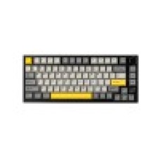 Клавиатура, Ajazz, AK820/PRO/Gift/BGY, AK820 PRO, Игровая, Механическая, 75%, Gift Switches, USB, 2,4 ГГц, Bluetooth, Подсветка RGB, Анг/Рус, Черный