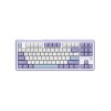 Клавиатура, Ajazz, AK870/Gift/PWB, AK870, Игровая, Механическая, TKL, Gift Switches, USB, 2,4 ГГц, Bluetooth, Подсветка RGB, Размер: 370 x 148 x 29,6 мм., Анг/Рус, Белый