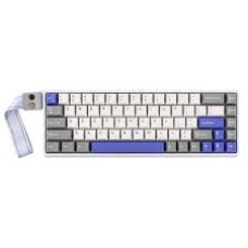 Клавиатура AULA WIN68, Magnetic, Gray Wood switch, 68 keys EN/RU, wired, White-Blue-Purple