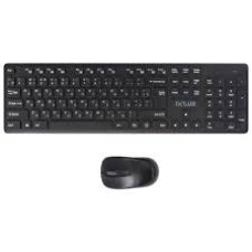 Уц. Клавиатура и мышь, USB, Delux DLD-1505, Черный, б/­у KeyBoard + mouse, wireless, OGB, Black