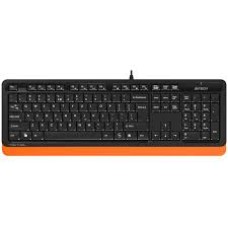 Клавиатура A4tech Fstyler FK10-ORANGE, 105 клавиш, 150см, FN 12 Multimedia, USB