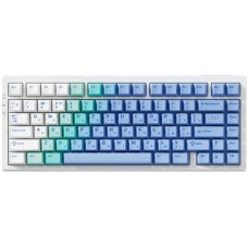 Клавиатура MCHOSE G75 PRO, Arctic Snow, Matcha Latte Switch V2, 80keys, EN, 8000mAh, Wireless