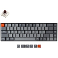 Клавиатура Keychron K6-O3 Brown Switch White Led Gateron G pro Mechanical Wireless