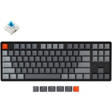 Клавиатура Keychron K8-C2 TKL Blue Switch RGB Aluminum Frame Gateron G pro Mechanical Wireless
