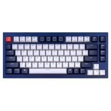 Клавиатура Keychron Q1-O2 Blue Knob Blue Switch RGB Hot-Swap Gateron G pro Mechanical