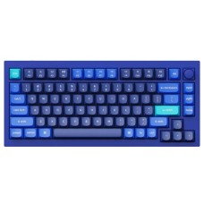 Клавиатура Keychron Q1-O3Z Blue Knob Brown Switch RGB Hot-Swap Gateron G pro Mechanical