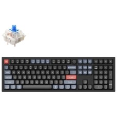 Клавиатура Keychron Q6-M2 Black Knob Blue Switch RGB Hot-Swap Gateron G pro Mechanical