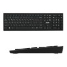 Клавиатура Acer OKR010, Черный KeyBoard USB, Wireless, 103+6 buttons, rus/­lat, black