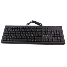 Клавиатура HP PR1101U Анг/Рус Проводной USB Черный