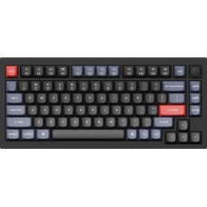 Клавиатура Keychron Q1-O1 Blue Knob Red Switch RGB Hot-Swap Gateron G pro Mechanical