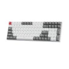 Клавиатура Royal Kludge RK100, mechanical, Brown switch, 2,4/BT/cable, 100keys EN/RU, Grey,Red,White