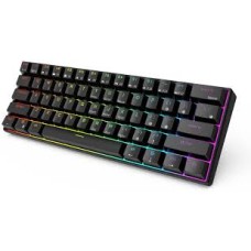 Клавиатура Royal Kludge RK61, mechanical, Brown switch, 2,4/BT/cable, 61 keys EN/RU, Black
