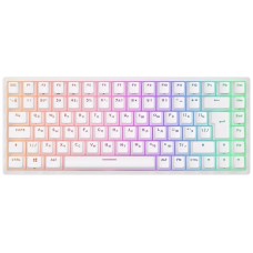 Клавиатура Royal Kludge RK84, mechanical, Brown switch, 84 keys EN/RU, 2,4/BT/cable, White