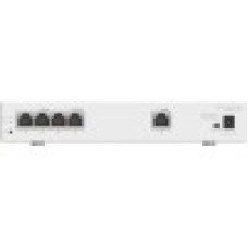 Шлюз мультисервисный Huawei S380-L4P1T (1xGE WAN, 4xGE LAN, PoE+ 50W, 150 users, f.performance 2Gbps,12V DC)