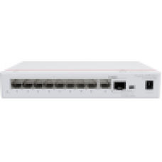 Коммутатор HUAWEI S110-8T2ST (8*10/100/1000BASE-T, 1*GE SFP combo 1*10/100/1000BASE-T port, 56V DC, desktop, fanless)
