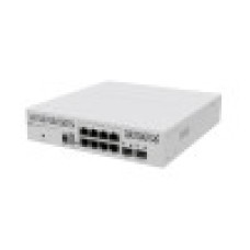 Коммутатор, MikroTik, CRS310-8G+2S+IN, 2 x 10G SFP+ ports, 5 x 2,5G ports, RouterOS/ SwitchOS, -40°C to 60°C