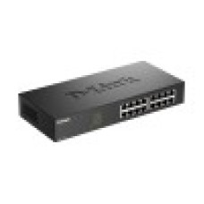 Коммутатор, D-Link, DES-1016D/I1A, Неуправляемый, 16 портов 10/100M RJ45, Корпус металл, 1U