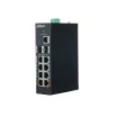 Коммутатор, Dahua, DH-PFS3211-8GT-120, Настольный, Неуправляемый, 8x10/100/1000M PoE, 2xSFP, 1x10/100/1000M, 120W