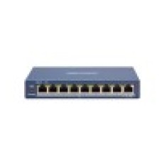 Коммутатор, Hikvision, DS-3E1309P-EI (B), Управляемый L2, 8 x 10/100 Mbps, 1 Gigabit RJ45 port, РоЕ 802.3af/at 110W, Настольный, Long Range Ports 1 to 8: up to 300 m.