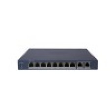 Коммутатор, Hikvision, DS-3E1309P-EI/M, Управляемый L2, 8 x 10/100 Mbps, РоЕ 802.3af/at 60W, 1 x Gigabit RJ45, Настольный, Long Range Ports 1 to 8: up to 300 m.