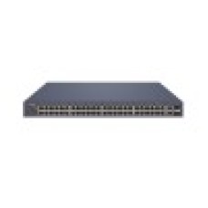 Коммутатор, Hikvision, DS-3E1552P-SI, Управляемый L2, 48 x Gigabit RJ45, РоЕ 802.3af/at 470W, 2 x Gigabit, 2 x SFP, Стоечный, Long Range Ports 1 to 48: up to 300 m.