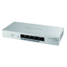 Web-managed Gigabit PoE Switch Zyxel GS1200-5HP, 5xRJ-45: 1G (4x PoE+), desktop, fanless