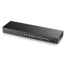 Smart L2 Gigabit Switch Zyxel GS1900-24, 24xRJ-45: 1G, 2xSFP, rack 19