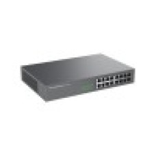 Коммутатор, Grandstream, GWN7702, Неуправляемый, 16 портов RJ-45 10/100/1000 Мбит/с, Настольный/в стойку, корпус металлический