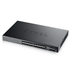 L3 Access Gigabit Fiber Switch Zyxel NebulaFlex Pro XGS2220-30F, 24xSFP, 2xRJ-45: 1/2.5/5/10G, 4xSFP+, stackable (up to 4), rack 19