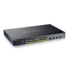 Smart L3 Lite Gigabit PoE Switch Zyxel NebulaFlex XGS1935-28HP, 24xRJ-45: 1G PoE+, 4xSFP+, 375W PoE budget, rack 19