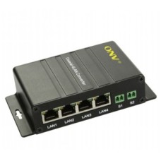 Конвертер активный ONV4C1E-3 <1x100Mbps Ethernet, 4xCoaxial Input/Output BNC port>