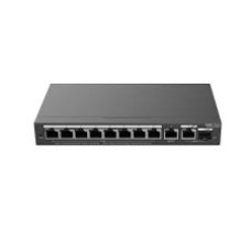 Коммутатор управляемый Reyee RG-ES210GS-P, 8Gb x PoE, 1Gb+1Gb Combo Uplink, PoE 120W