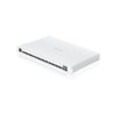 Сетевой коммутатор, Ubiquiti, UISP-S-Pro, UISP Switch, управляемый L2, 24 порта 100/100/1000 Mbps RJ-45 (LAN1–16 с пассивным PoE 27В), uplink/downlink, сенсорный ЖК-дисплей, Passive PoE, бюджет 220Вт, 4 порта SFP+ , Стоечный